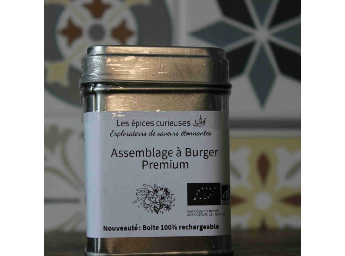 Assemblage Burger Premium - 40G - Boite métal