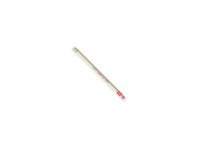LEGAMI - Stylo gel effaçable, bille sur l'extrémité pour enlever l'encre & Stylo gel effaçable, avec bille sur l'extrémité pour effacer l'encre sans abimer la feuille, encre violet thermosensible
