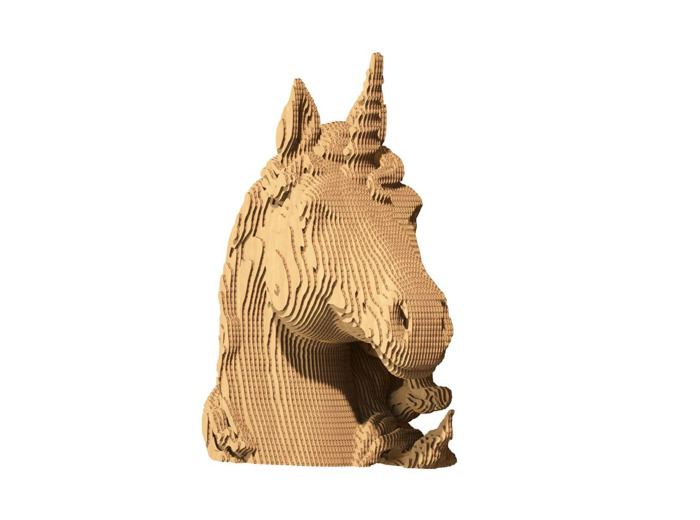 Licorne Puzzle 3D
