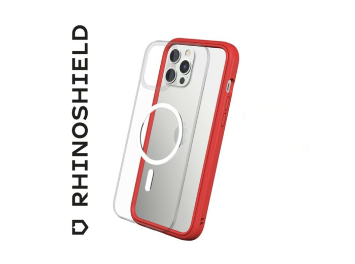 RHINOSHIELD COQUE MODULAIRE MOD NX ROUGE COMPATIBLE MAGSAFE POUR APPLE IPHONE 13 PRO MAX (6.7)
