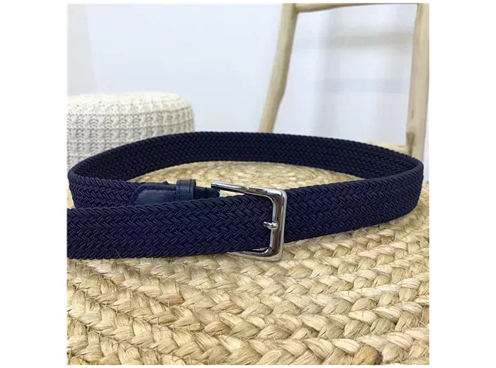 V697- Ceinture élastiquée (marine)