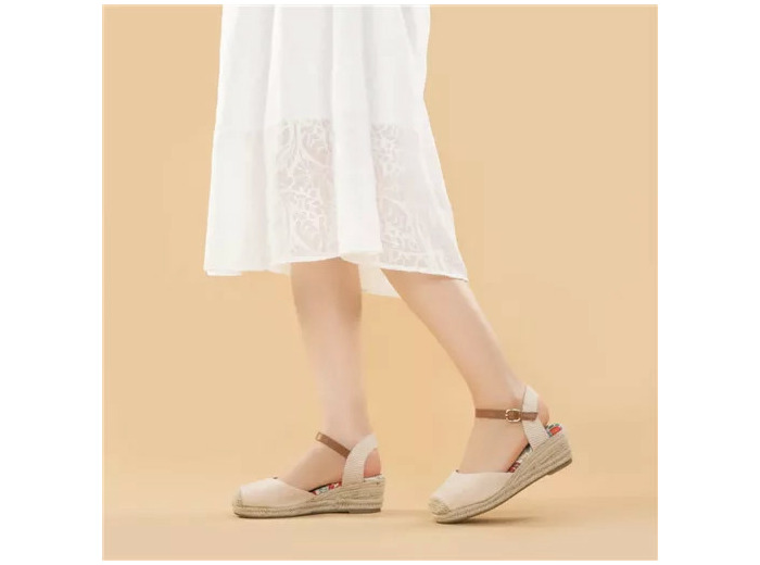 R416- Compensées Lady Glory (T36-T41) (beige)