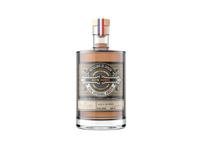 Rhum ambré - 20cl - 1er Rhum produit en Anjou