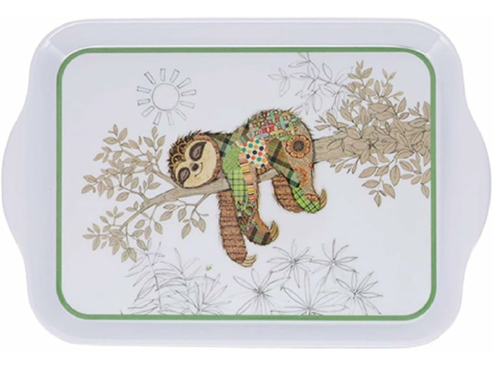 Kiub - Plateau de service individuel Décor Kook Paresseux - KIUB