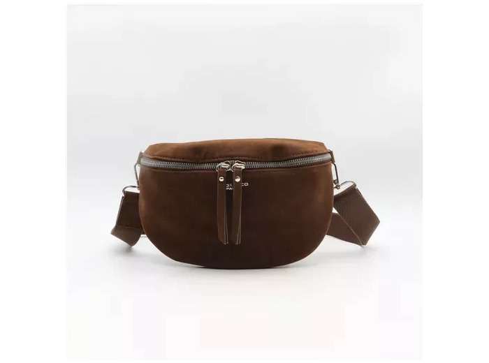 P394- Banane aspect Daim Flora & Co (marron)