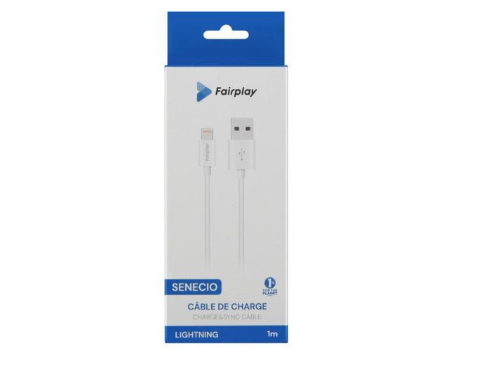 FAIRPLAY SENECIO Câble Lightning 1m