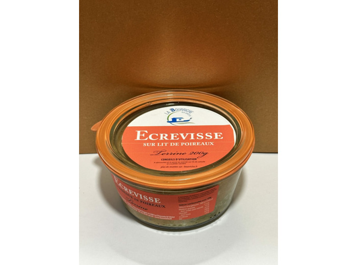 Terrine d’écrevisse sur lit de St Jacques au Wisky "La Bourriche aux Appétits" (200g)