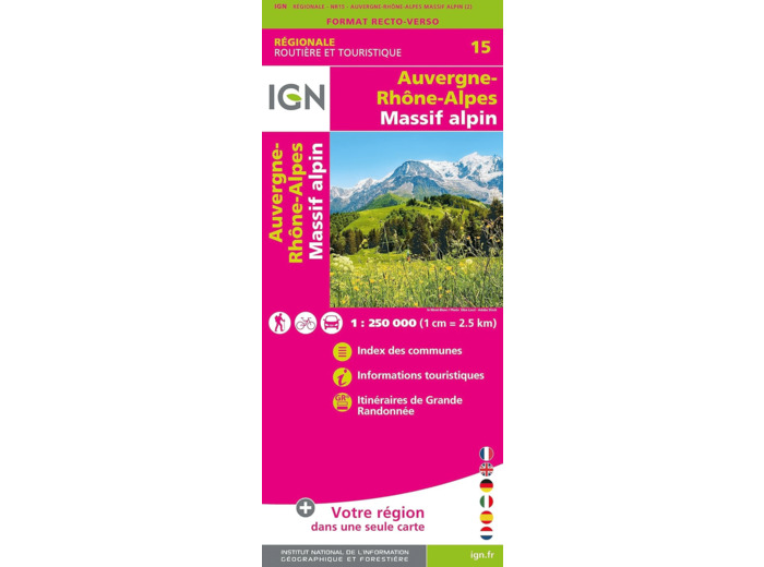 NR15 AUVERGNE RHONE-ALPES MASSIF ALPIN