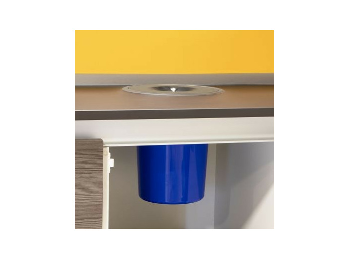 Poubelle de plan de travail avec seau de 5 litres