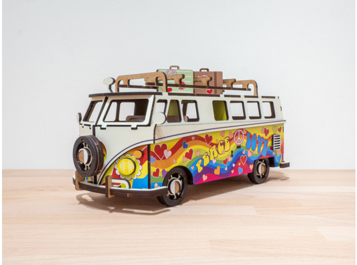 Combi En Bois - Peace & Love