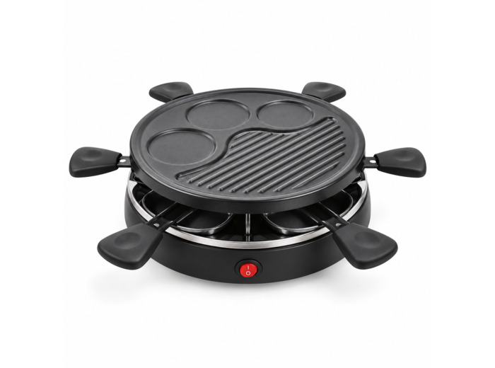 Appareil à raclette Royal Swiss YP-500 – 6 personnes, 800 W