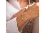 Bougie Bracelet en Or - Parfum Barbe à Papa aux Notes de Fraise, Vanille et Mûre