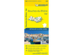 CARTE DEPARTEMENTALE BOUCHES-DU-RHONE, VAR