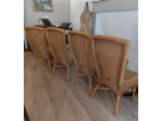 4 chaises Llyod Loom vintage des années 80