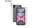 PROTECT Pack de Protection Coque + Protection Lentille + Verre Trempé iPhone (Tous les modèles)