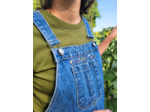 Fleurs Sauvages - Kit broderie poche salopette à broder