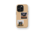 Twin Memories - Yellow | Coque de téléphone 3D 2en1 Ultra-résistante