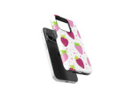 Strawberry Design | Coque de téléphone 3D 2en1 Ultra-résistante