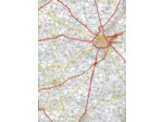 CARTE DEPARTEMENTALE EURE-ET-LOIR, PARIS, YVELINES