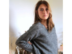 Pull Arsène - Mohair Mérinos - Gris d'Espagne