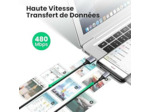 Câble charge rapide USB vers Micro USB - 1m