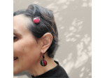 Boucles d'oreilles bouton "Milano"
