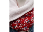 Tour de cou - Snood petite tête adulte ou grande tête enfant en polaire et polyester