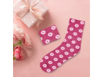 STC, Chaussettes paillettes courtes - Bouche coeur (taille unique 36-42)