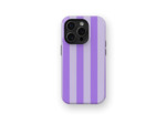 Purple Stripes Case | Coque de téléphone 3D 2en1 Ultra-résistante