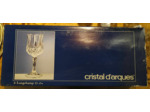 6 Verres à pied Cristal d'Arques