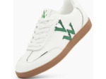 Baskets monogramme blanc et vert à semelle rétro - Charlize - Vanessa Wu