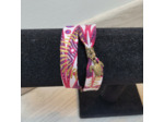Bracelet double-tour avec breloque "Brocéliande"