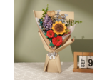 Bouquet de Fleurs en Bois
