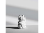 DONKEY Lucky Cat Mini | Blanc – Porte-Bonheur Japonais en Blanc