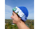 Bonnet Envolée Cosmique bleu
