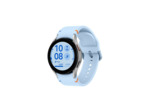 SAMSUNG Galaxy Watch FE Argent (Bracelet Silicone Bleu) - Neuf