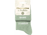 Chaussettes duo à paillettes Mamie d'amour