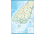 NEW ZEALAND'S SOUTH ISLAND 1:600 000
