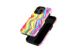 Kaleidoscope Race | Coque de téléphone 3D 2en1 Ultra-résistante