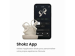 SHOKZ ECOUTEURS TWS A CONDUCTION AERIENNE OPENFIT BEIGE