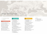 ATLAS DE L'EUROPE - QUELLE UNITE FACE A L'ADVERSITE ?