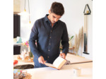 La Chemise en Flanelle Elégante - Navy