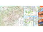 HAUT-ATLAS MAROC 1/100.000 (CARTE GRAND FORMAT LAMINEE TREKKING TQ). HIGH ATLAS MOROCCO - ANGLAIS