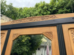 Armoire à glace chêne