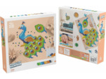 PLUS PLUS - Puzzle par numéro Paon de 800 pièces - Jeu de construction - PP3931