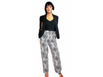 Pantalon coupe droite en wax