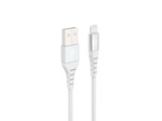 Tiger Lite - TIGER POWER LITE CABLE RENFORCE USB-A LIGHTNING 1,2M BLANC
