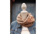 Tour de cou - Snood petite tête adulte ou grande tête enfant en polaire et polyester