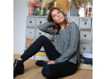 Pull Arsène - Mohair Mérinos - Gris d'Espagne