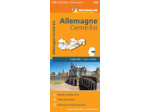 CARTE REGIONALE ALLEMAGNE CENTRE-EST